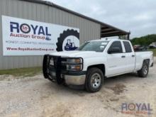 2014 Chevrolet Silverado 4x4 Double Cab Pickup Truck