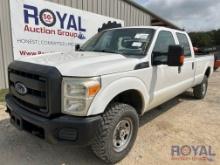 2014 Ford F250 4x4 Super Duty Crew Cab Pickup Truck