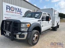 2015 F450 Ford Crew Cab Service Truck