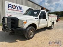 2014 Ford F350 4x4 Single Cab Service Truck