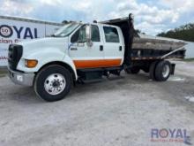 2006 Ford F650 Crew Cab Mason Dump Truck *NO BUYERS PREMIUM*