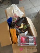 box lot oil cans power ball mini spark plug and more