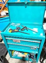 22 inch rolling tool chest with contents.
