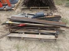 T-posts, Rebar, Barbed Wire and other misc items