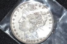 1880-O Morgan Dollar; AU