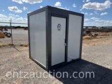 MOBILE RESTROOM , 85" X 75" X 93" T, 110V/ 220V,