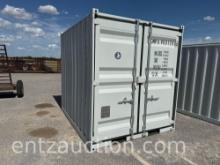 2024 CONTAINER W/ DOUBLE DOORS, SINGLE DOOR &