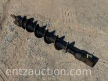 6" POST HOLE AUGER, HEX SHAFT, *NEW