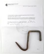 MEAT HOOK LIBERATED FROM DACHAU CONCENTRATION CAMP