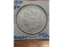 1878 MORGAN DOLLAR 7/8-T.F.