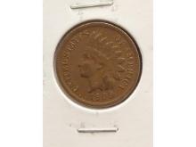 1909S INDIAN HEAD CENT KEY DATE XF