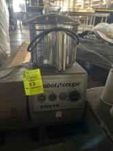 Robot Coupe R 602 V.V. Food Processor W/ Extra Parts On Pallet