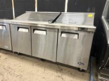 2017 Atosa 3 Door Self-Contained Prep Table