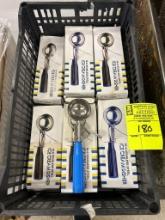 Crate Of Ice Cream Disher Scoops