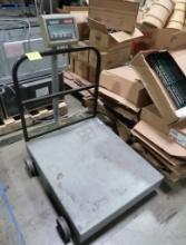 Torrey 400 lb cap portable weighing platform
