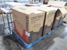 new MMI chest coolers, still in box