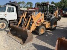 Salvage Case 580 Super M Backhoe Loader