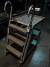 STEP LOCK WAREHOUSE LADDER/CART MODEL SPA-3-2236