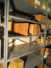 (1) 24 IN DEEP 48 IN WIDE 84 IN TALL SHELVING UNIT