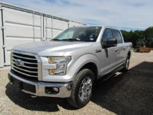 9556 2016 FORD F-150 CREW CAB 4WD W/TITLE 129,617 MILES