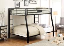 Acme Full XL/Queen Bunk Bed in Sandy Black Finish 38005