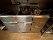 (2) Imperial and Asber Fryers - See photos for additional details and specs.