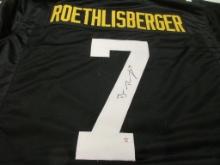 Ben Roethlisberger of the Pittsburgh Steelers signed autographed football jersey PAAS COA 482