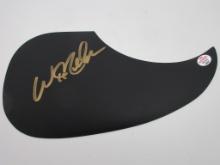 Willie Nelson signed autographed guitar pick guard PAAS COA 607