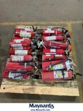 Skid of Fire Extinguishers