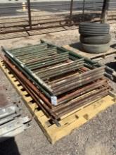 PALLET OF SCAFFOLDING UPRIGHTS