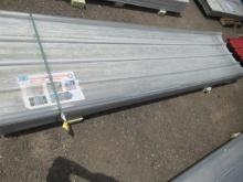 APPROX (100) SIMPLE SPACE 12' X 3' CLEAR POLYCARBONATE ROOF PANELS (UNUSED)
