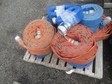 (12) ASSORTED SUBMERSIBLE PUMP HOSES