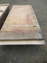 APPROX (22) 44' W ASSORTED LENGTH PLYWOOD SHEETS
