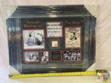 Arnold Rothstein Signed Cut Photo Frame