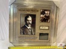 Sigmund Freud Signed Cut Photo Frame
