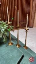 Brass Candle Holders