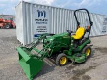 2019 John Deere 1025R 4WD Tractor with Loader