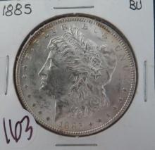 1885- Morgan Silver Dollar