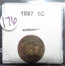 1887- Indian Head Cent