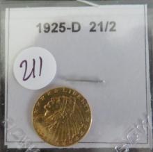 1925-D 2.5 Gold Dollar