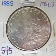 1885- Morgan Dollar