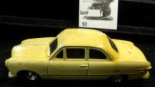 1949 Ford Coupe by Ertle, approximately 1:36 scale.