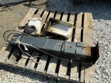 Bobcat Skid Steer Outrigger with Mounting Brackets