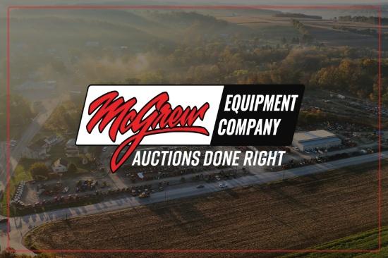 Day ONE of McGrew Equipment's Live ONSITE Auction