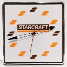 Vintage Starcraft Boats Advertising Clock