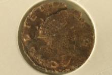 253-268 A.D. GALLIENUS ANCIENT COIN. ANTELOPE