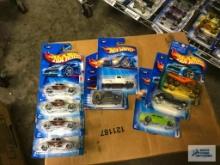 (9) HOT WHEELS. SEE PICTURES FOR TYPE AND MODELS.