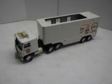 Vintage Nylint Semi and Studio Trailer (1980 ABC Winter Games Edition)