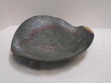 Footed Fired Art Pottery Bowl