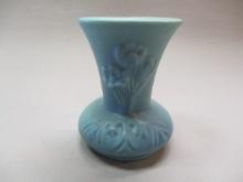 Van Briggle Pottery Vase w/Tulip Design  5"